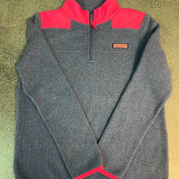 Girls Large 14 Vineyard Vines Shep Shirt Blue and Pink - Picture 4 of 4